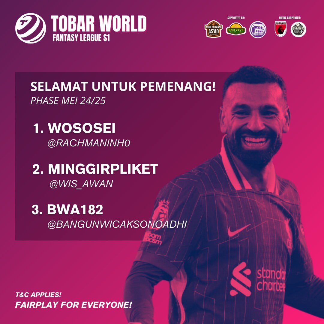 Tobar World Fantasy - JOIN CEK BIO GESSS! tweet media