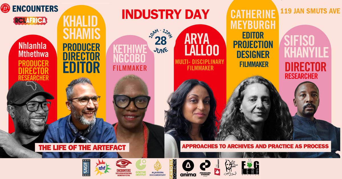 goethejoburg's tweet photo. 🎬 RCLA x GOETHE-INSTITUT x ENCOUNTERS INDUSTRY DAY IS BACK!🤩

🌠REGISTER HERE: https://t.co/uP2UVRejKO

Venue:📍 Goethe-Institut, 119 Jan Smuts Ave, Parkwood

Date and Time: Saturday, 28 June | 10:00–21:00

#encounters #goethejoburg #filmindustry #filmmakers https://t.co/ozSBYo9rDn