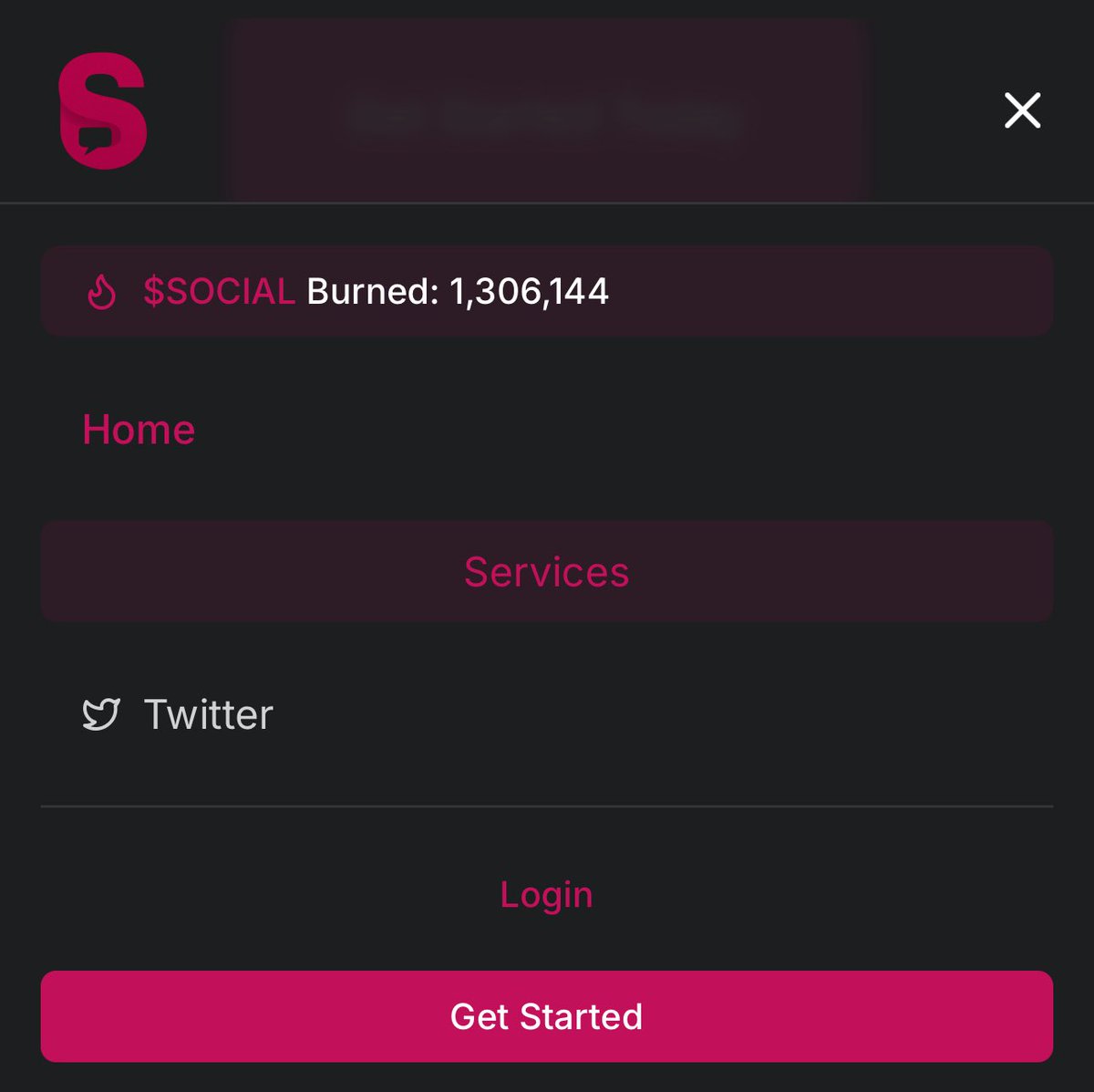 ✅ The $SOCIAL Burn Tracker is now live on the platform. You will be able to watch every burn in real time.