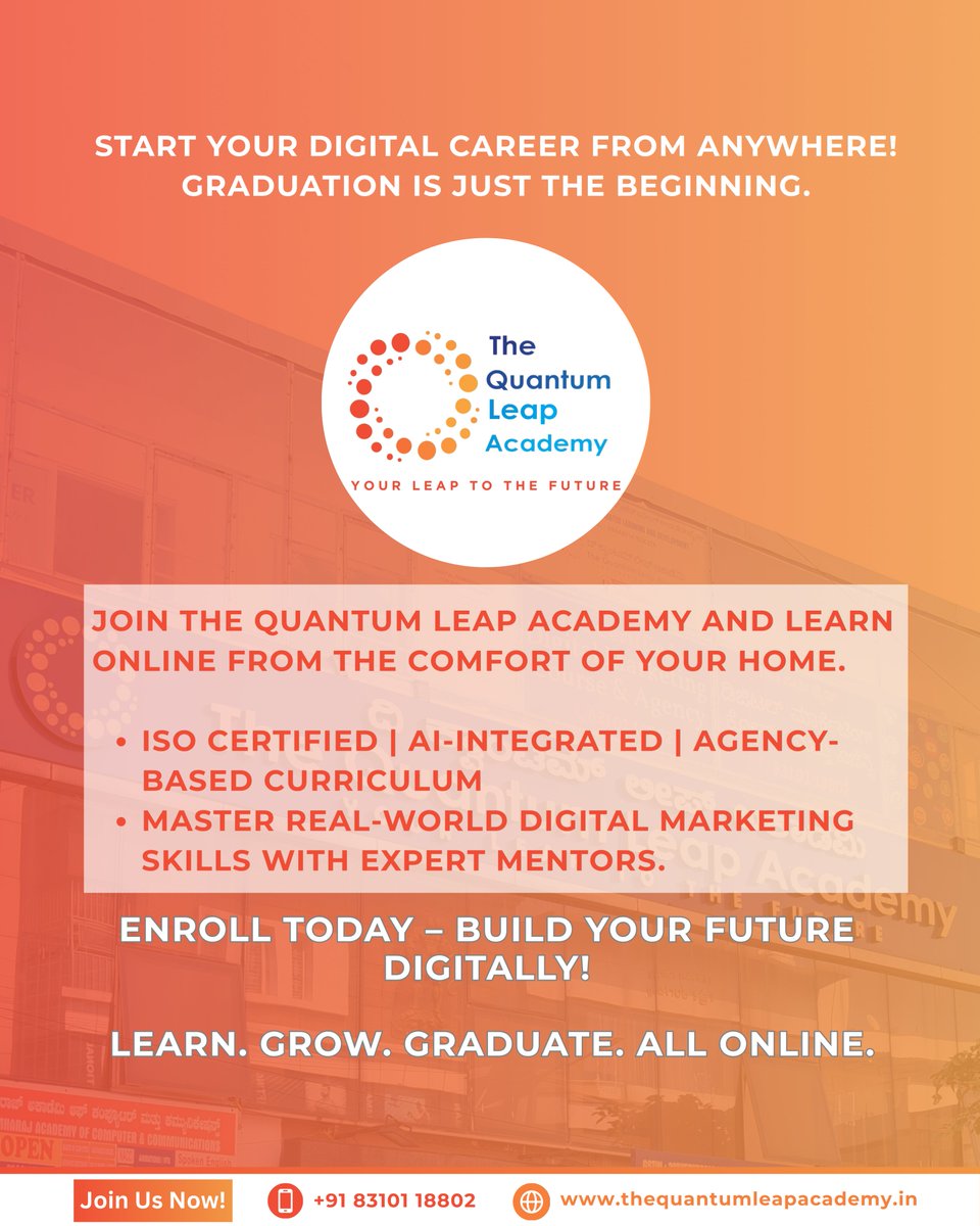 TQLAcademy's tweet photo. Hats off to our Class of 2025!🎓 
From Dreamers to Achievers — your digital Leap begins now.

Ready to be next? Join TQLA today! 🚀

#graduationday #onlinelearning #digitalmarketing #careergoals #studentlife #successstories #futureleaders #digitaleducation #learningjourney https://t.co/gusaj8rtUN