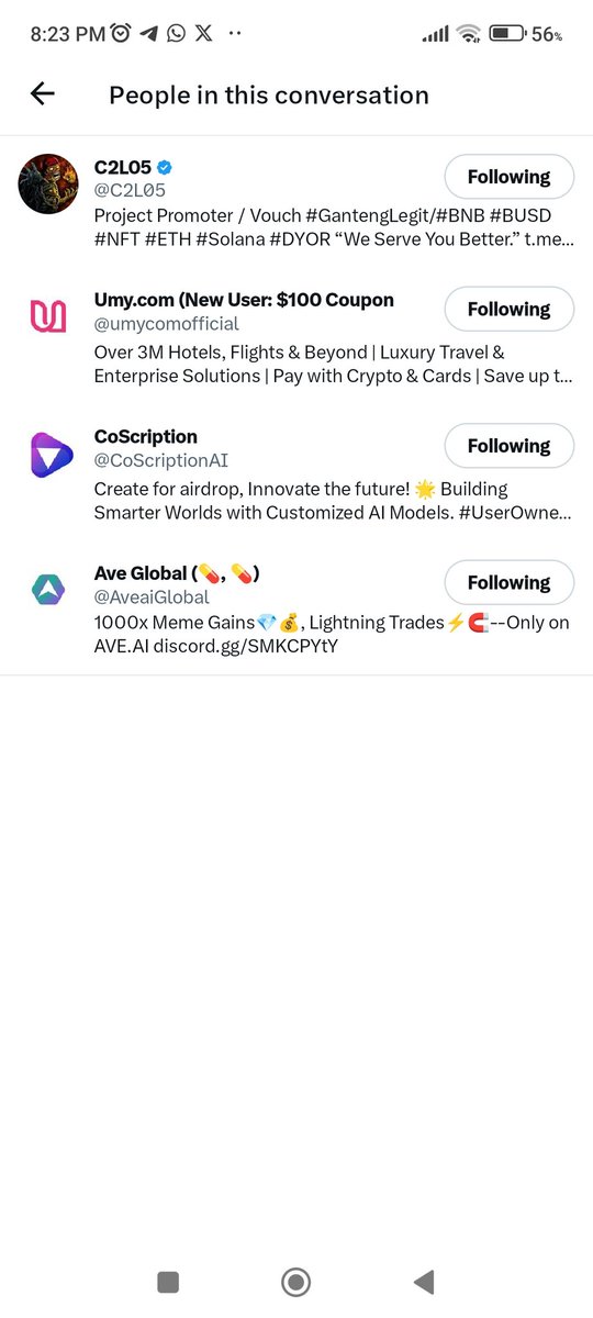 chokhdeeka's tweet photo. @C2L05 @CoScriptionAI @umycomofficial @AveaiGlobal https://t.co/jU2taRaEp4