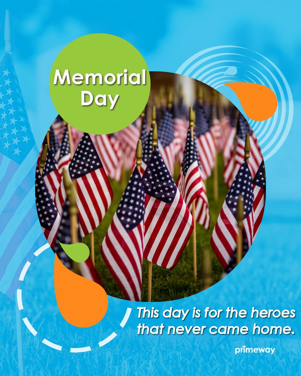 Today, we pause to remember those who gave everything for our country. Their sacrifice allows us to live in freedom and peace. We honor them not just today, but always. 🇺🇸 #PrimeWay