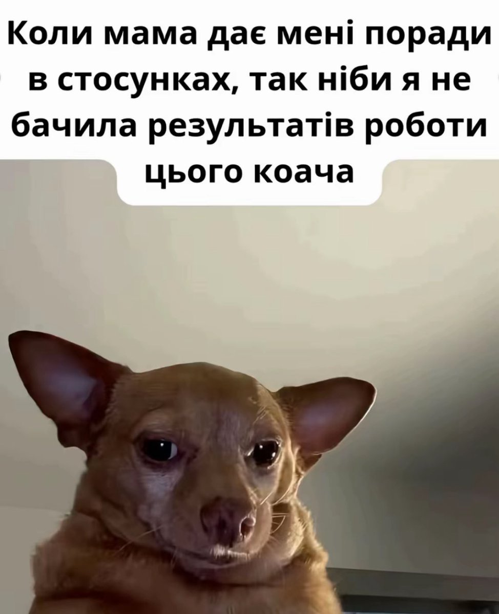 Дуже з осторогою ставлюся до рекомендацій моїх батьків 🥲