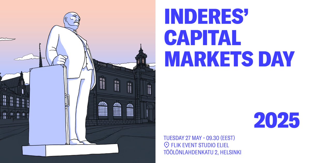 Last call to join Inderes' Capital Markets Day! 📢

Ilmoittaudu Inderesin pääomamarkkinapäivään: bit.ly/4du2Bwo
