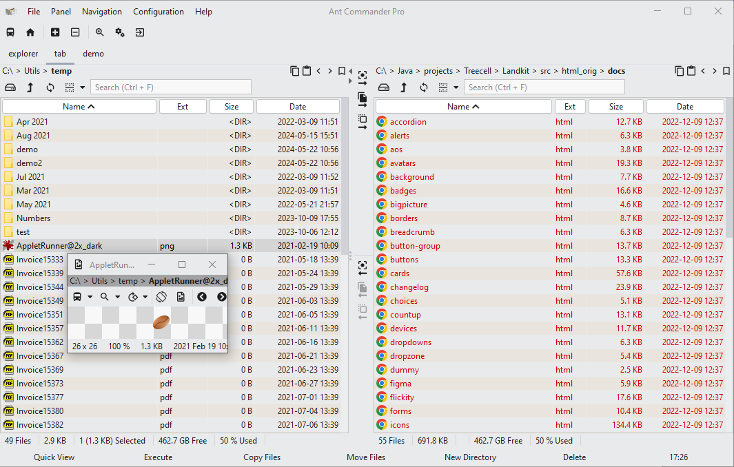 IntelliJ Theme of the day: Clean Sheet from Łukasz Zieliński
plugins.jetbrains.com/plugin/12138-c…

Here, used in Ant Commander Pro file manager using Flat IntelliJ skin

#skin #theme #lookandfeel