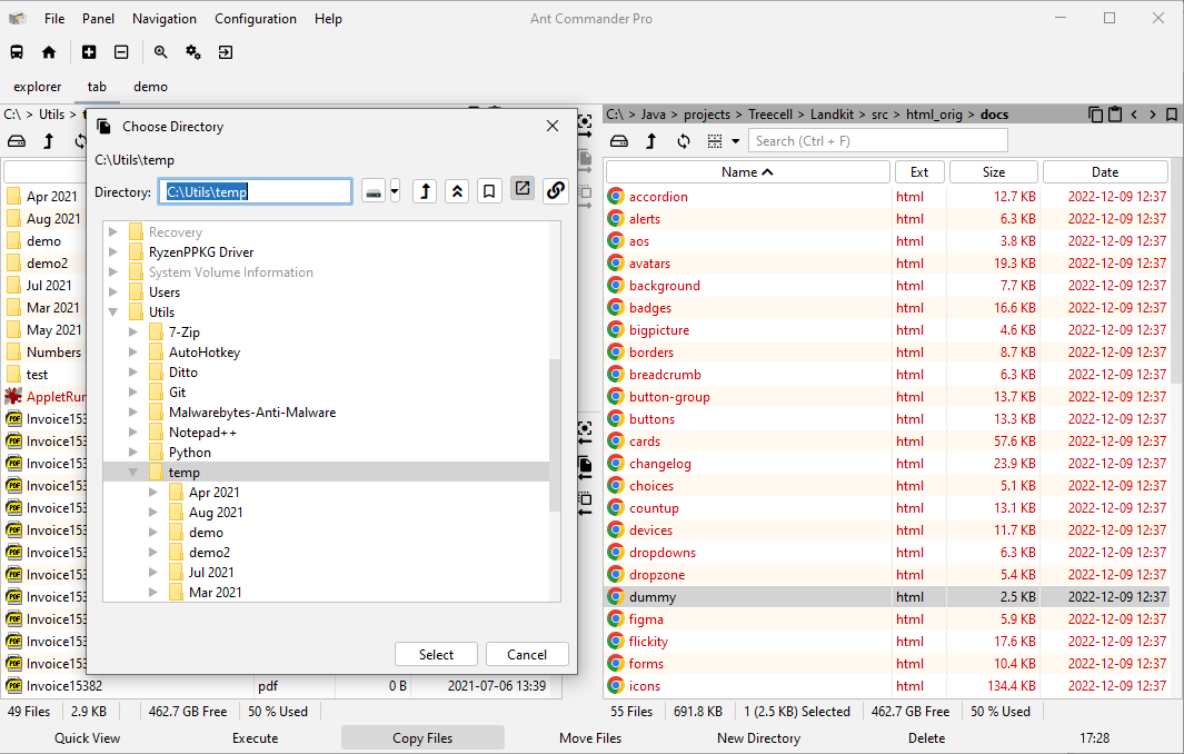 IntelliJ Theme of the day: Elegant light from Jiang Lin
plugins.jetbrains.com/plugin/20495-e…

Here applied to Ant Commander Pro file manager using Flat IntelliJ skin

#skin #theme #lookandfeel