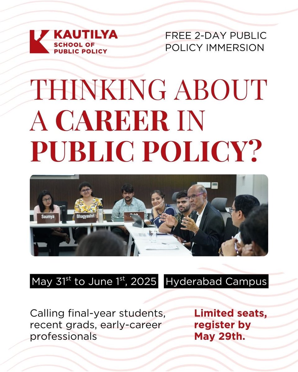 Kautilya School of Public Policy tweet media