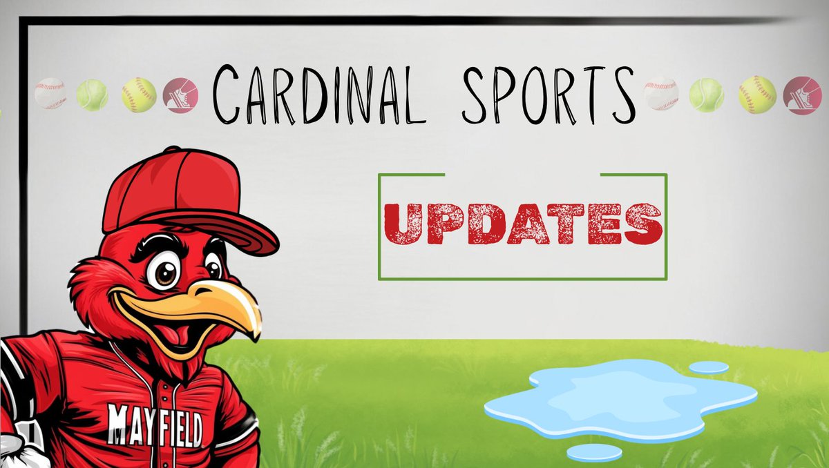 MHSCards1's tweet image. Baseball 1st Region Tournament: Game time adjustment for the Cardinals vs Marshall Co. 
9 a.m. today at Brooks Stadium in Paducah.