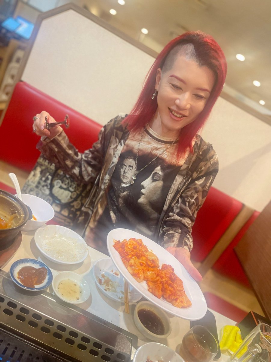 the_golden_dawn's tweet image. 焼き肉美味しかった🫶💕