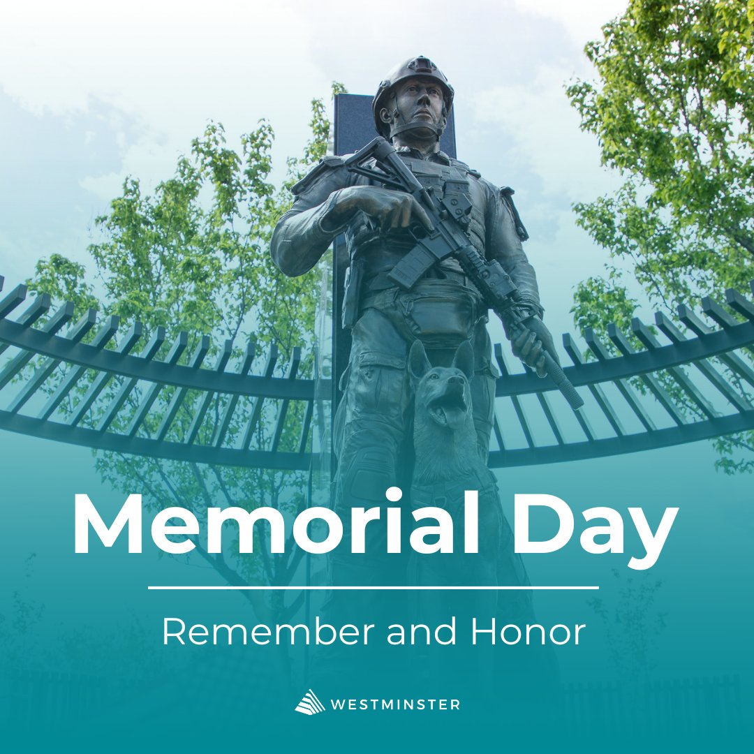 This Memorial Day, the City of Westminster pays tribute to the brave men and women who served our nation, honoring their sacrifices in the name of freedom. We thank them for their service and also honor the family members and friends who support our U.S. service members at home.