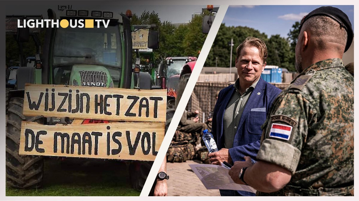Vanavond om 19:00 live: LighthouseTV #10: Oorlog tegen de burger | Geopolitiek voor jongeren | Het stikstof debat uitgelegd

🔗 youtube.com/live/qINuzrkK3…

✅ Boeren, burgers en natuur moeten wijken voor Defensie
✅ Mees Wijnants over de nieuwe generatie, geopolitiek en