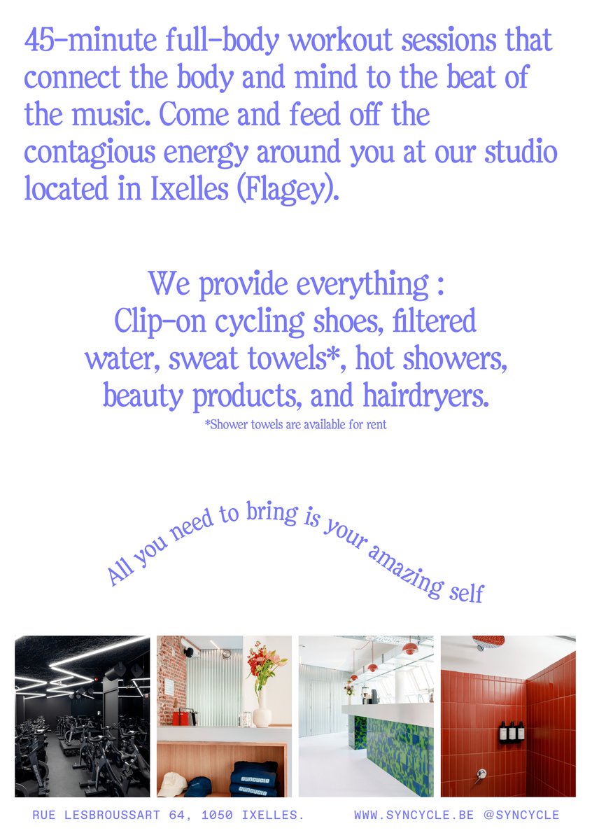 We’re swapping cookies for cardio (ok... maybe both 🍪🚴‍♀️). Join us for a soulful spin at Syncycle!
Download the app to know more! 10% off only for Tribes members! 

#TribesInspiringWorkplaces #TribesXSyncycle #FitnessMotivation