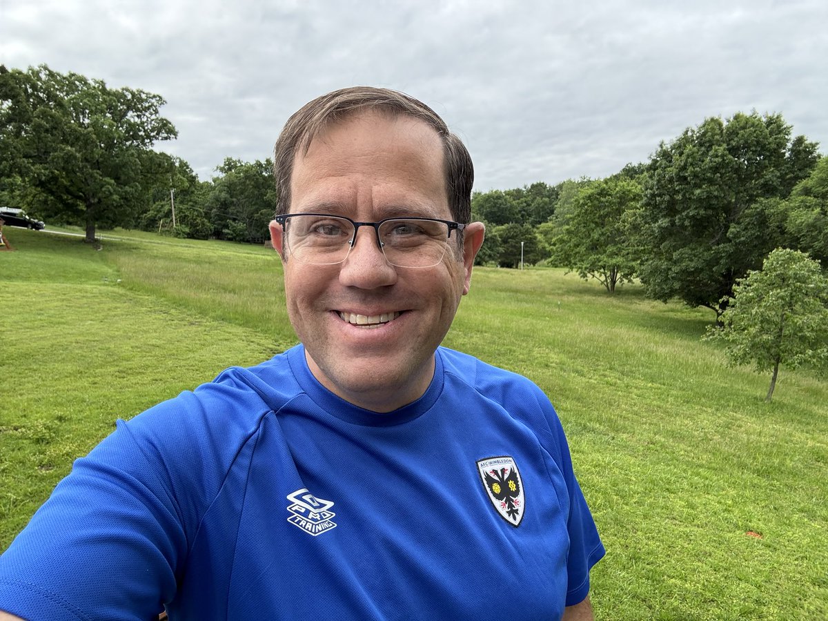 JonathanAhl's tweet image. Biggest match day since I’ve been an @AFCWimbledon supporter. I’ll be watching from Rolla, Missouri but my 💙💛 heart will be at Wembley #COYD