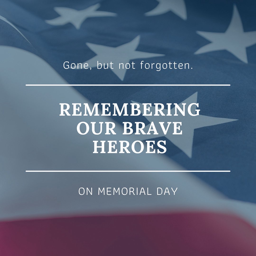 Join us in honoring the brave men and women who have given so much for our nation. May we always remember their sacrifice and strive to uphold the values they fought to protect. 🇺🇸 #MemorialDay #HonorTheFallen #FreedomIsNotFree