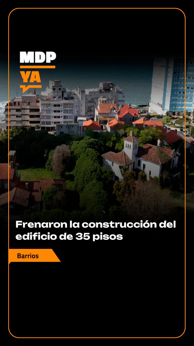 #mardelplata La Justicia suspendió de manera provisoria el proyecto inmobiliario habilitado por excepción. Las y los vecinos buscan que se declare nula la ordenanza.

MÁS INFO 👇🏼
mdpya.com.ar/frenaron-la-co…