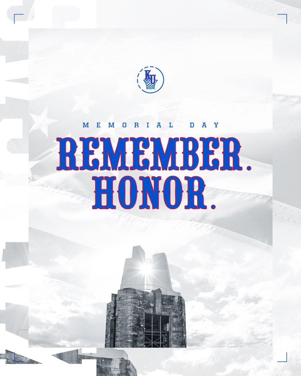 KUHoops's tweet photo. Honoring those who made the ultimate sacrifice. https://t.co/9EB3Dvyd4L