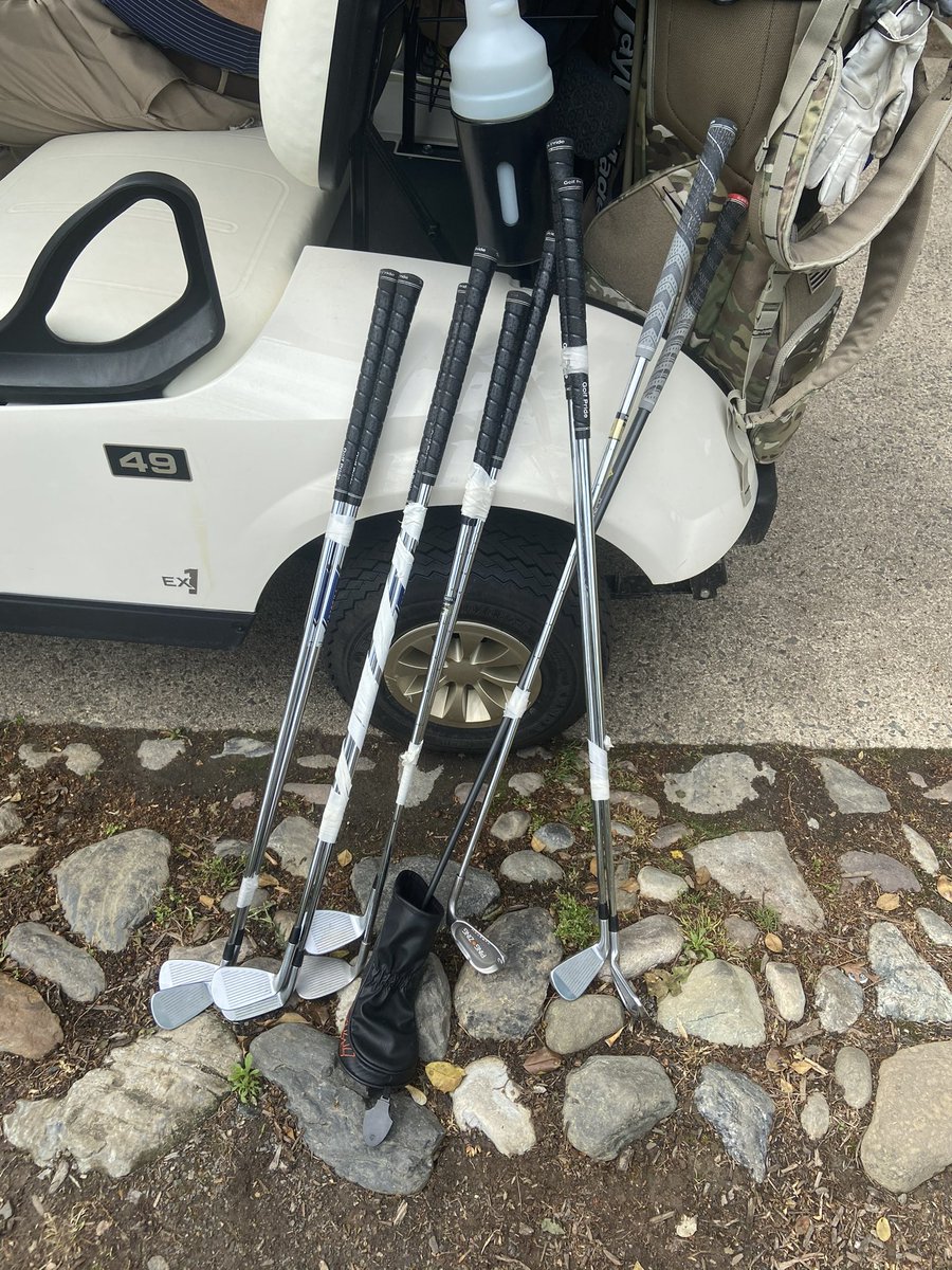 🔥⛳️🔥⛳️ - I recently caddied for a guy at Pebble Beach. He told me that he had caddied in his youth. 

I picked up his bag and it was super heavy. When I told him the bag was too heavy, he called me a PUSSY! 

I found 20 rolls of medical tape in his bag and he said it was for
