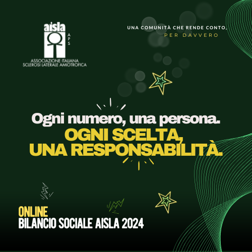 Ogni numero, una persona. Ogni scelta, una responsabilità.

Il nostro #BilancioSociale 2024 è online.
Rendicontiamo azioni, impatti, futuro.
👉 Trasparenza, etica, prossimità.

📥 Scaricalo qui: aisla.it/statuto-bilanc…

#AISLA #TerzoSettore #Accountability #ImpattoSociale #SLA