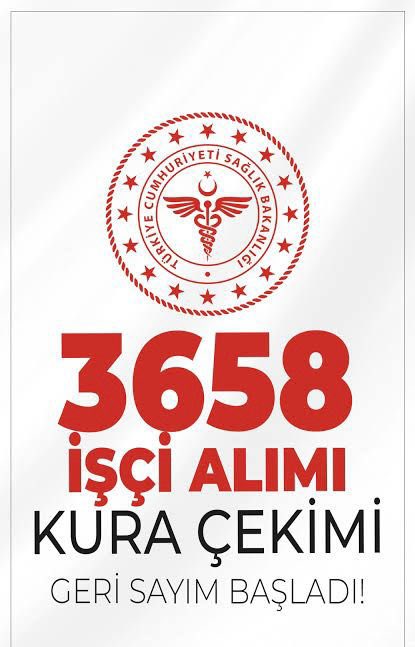 AK Parti Kahramanmaraş (@akkahramanmaras) on Twitter photo Cumhurbaşkanımız Sayın Recep Tayyip Erdoğan tarafından öncesinde duyurulan; T.C. Sağlık Bakanlığı’na <a href="/saglikbakanligi/">T.C. Sağlık Bakanlığı</a> 37 Bin Personel alımının ilk kısmı olan 3.658 işçi alımının ilk kurası 27 Mayıs 2025 tarihinde Sağlık Bakanlığı’nda/Ankara noter huzurunda çekilecektir.
Kur’a Cumhurbaşkanımız Sayın Recep Tayyip Erdoğan tarafından öncesinde duyurulan; T.C. Sağlık Bakanlığı’na <a href="/saglikbakanligi/">T.C. Sağlık Bakanlığı</a> 37 Bin Personel alımının ilk kısmı olan 3.658 işçi alımının ilk kurası 27 Mayıs 2025 tarihinde Sağlık Bakanlığı’nda/Ankara noter huzurunda çekilecektir.
Kur’a