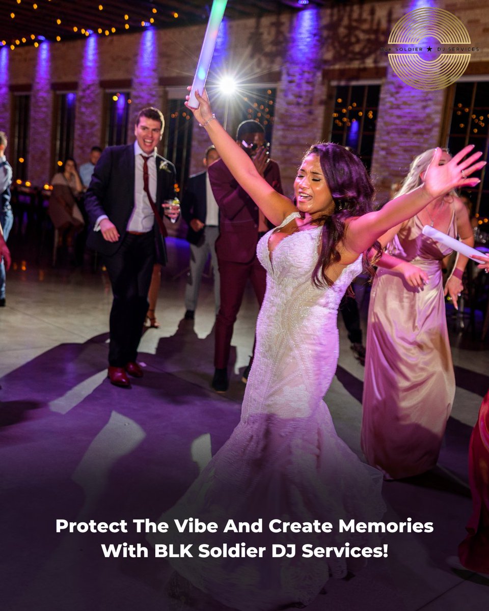 BLK Soldier DJ Services makes music the core of your event. 🎵 Elevate your vibe with our expert DJ &amp; MC team, creating unforgettable experiences. Book now! Dates fill fast. 🔗 blksoldier.com #ProtectTheVibe #BLKSoldierDJ