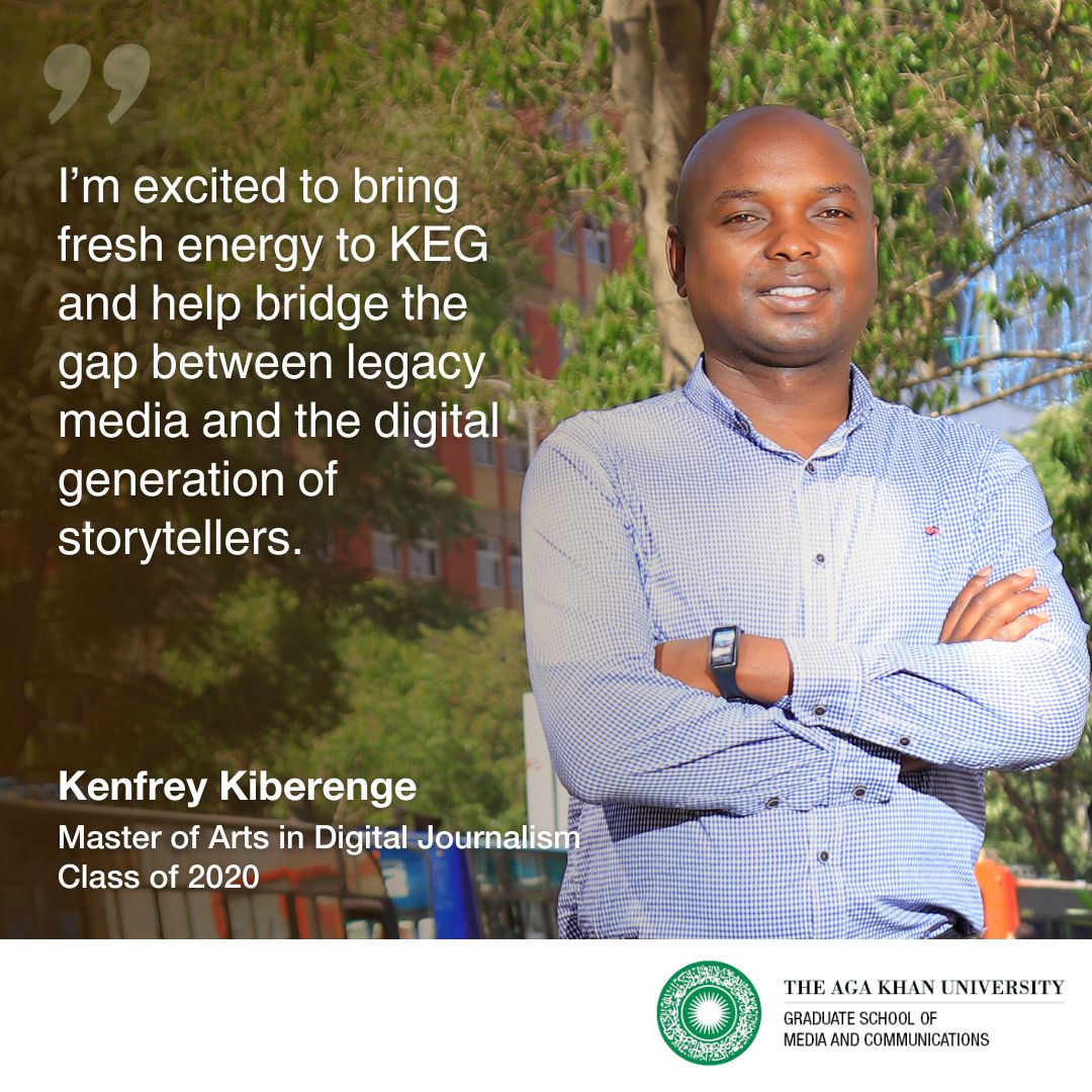 AKU Graduate School of Media and Communications (@aku_gsmc) on Twitter photo Congratulations to our alumnus, <a href="/KenKiberenge/">Kenfrey Kiberenge</a>,
On his election as Council Member, Online/Digital at the Kenya Editorsâ Guild!
Kenfreyâs dedication to digital journalism and editorial excellence continues to shine, and this new leadership role is a testament to his impact in the Congratulations to our alumnus, <a href="/KenKiberenge/">Kenfrey Kiberenge</a>,
On his election as Council Member, Online/Digital at the Kenya Editorsâ Guild!
Kenfreyâs dedication to digital journalism and editorial excellence continues to shine, and this new leadership role is a testament to his impact in the