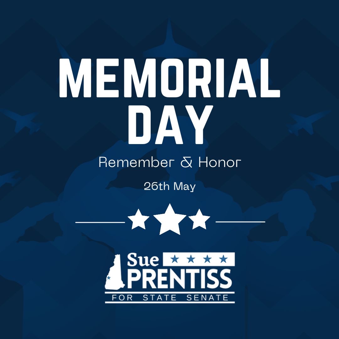 Honoring those who have lost their lives while serving in our armed forces.
#nhpolitics