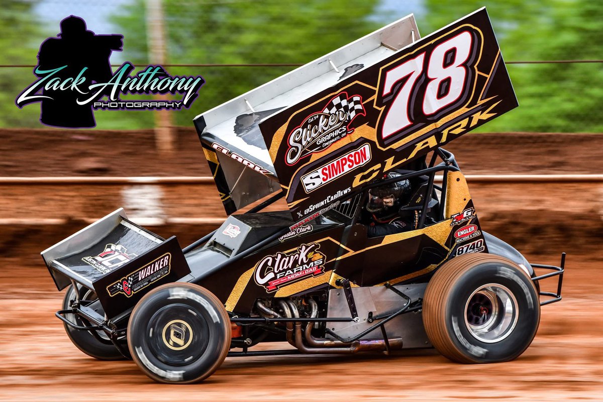 #raceday <a href="/AtomicSpeedway/">Atomic Speedway</a>  with the <a href="/WorldofOutlaws/">World of Outlaws</a>  in the Clark Farms 78