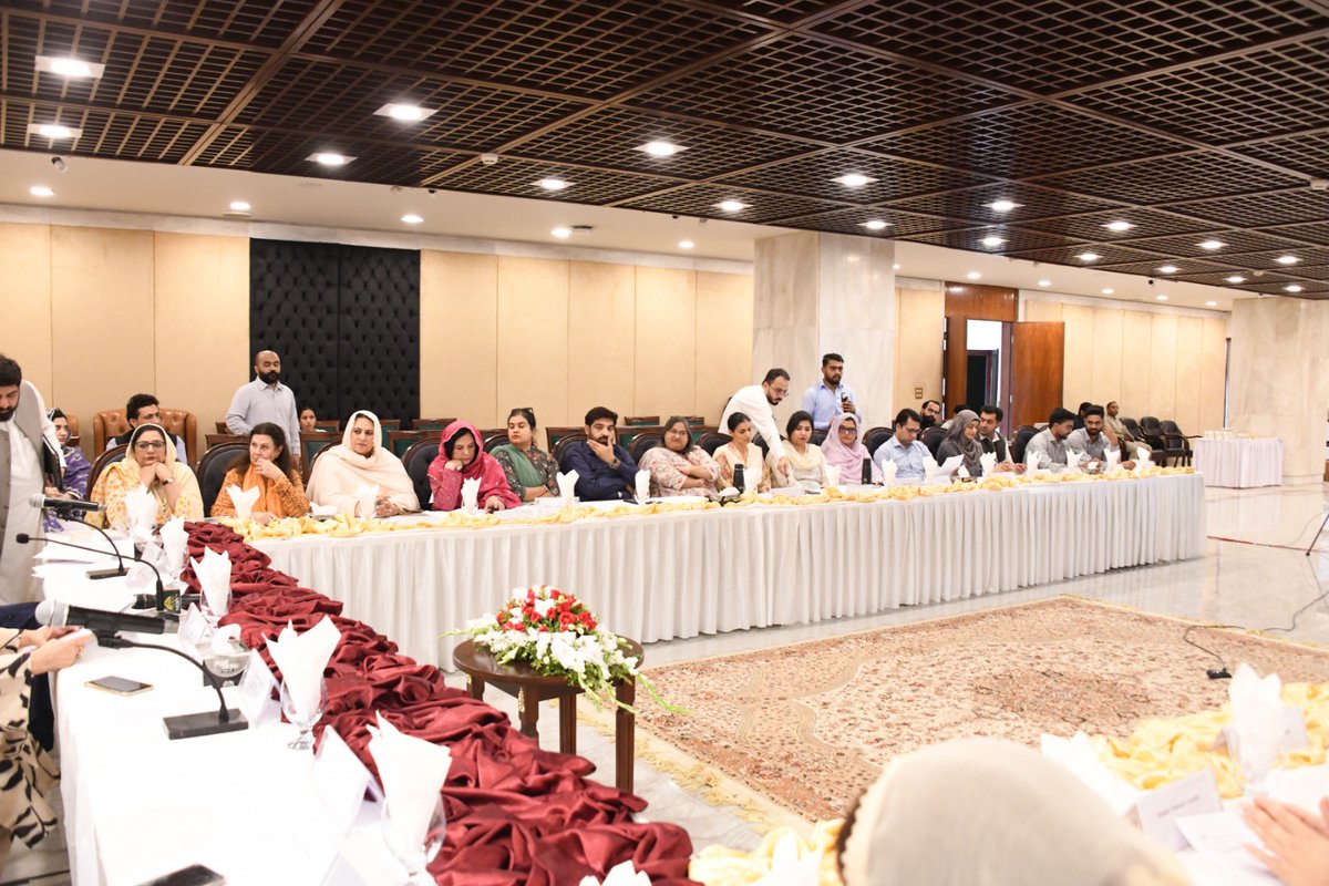 During the Closing Ceremony of the Parliamentary Caucus on Child Rights (PCCR) initiative, titled “Addressing Pakistan’s Education Crisis: Enhancing Parliamentary Engagement on Out-of-School Children,” former PCCR Convenor Ms. Mehnaz Akber Aziz praised the significant progress