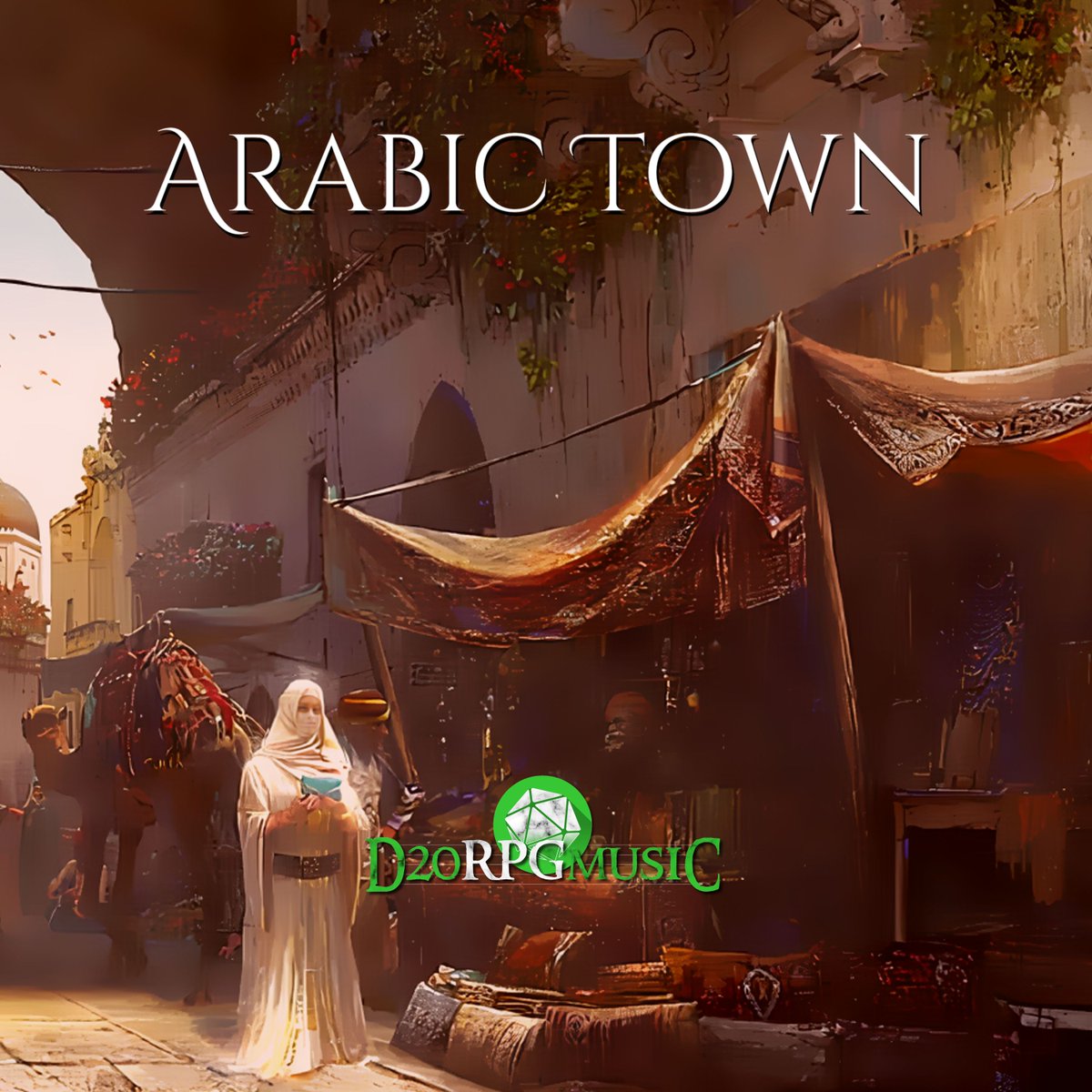 The sun shimmers above the 'Arabic Town’s' bustling market, where your TTRPG party haggles over a shimmering relic. What magic item would you buy? 

Stream on Spotify to get you in the mood 🎵:
 open.spotify.com/album/0IptxMVN…
