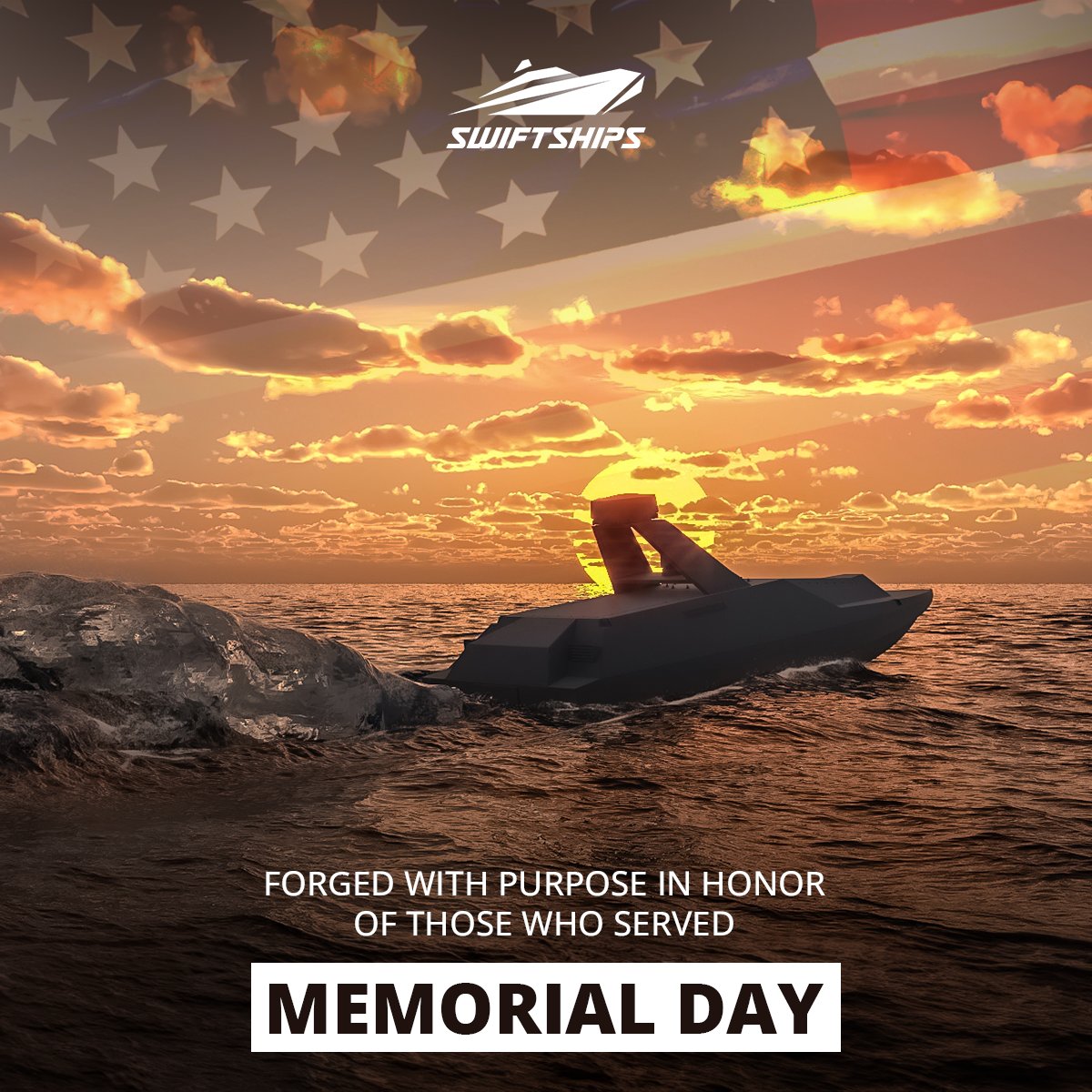 Every vessel we build carries the memory of those who gave their all.

Memorial Day.

#Swiftships #MemorialDay #HonorAndLegacy