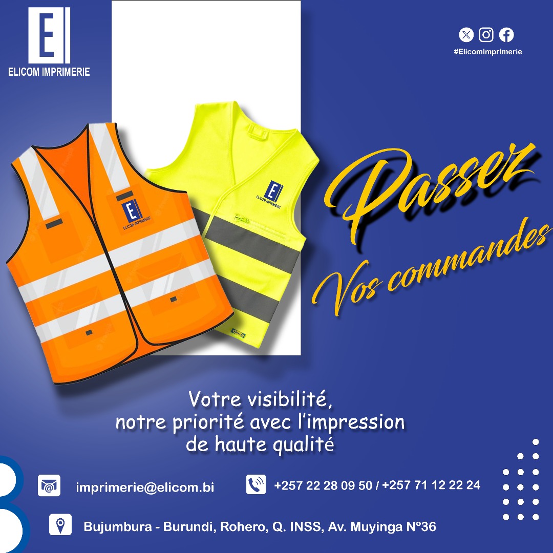 imprimerie_EI's tweet photo. Les Gilets à haute Visibilité disponible à Elicom Imprimerie.
Passez vos Commandes.
#ElicomImprimerie
#Elicom
#Gilets
#GHV https://t.co/pw8v5sQ7hb