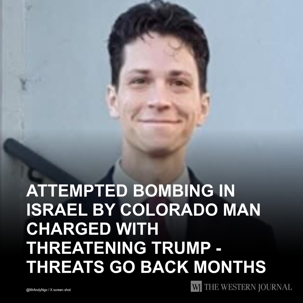 An American citizen was arrested Sunday after allegedly seeking to bring explosives into the American embassy in Tel Aviv. Joseph Neumeyer, who holds American and German citizenship, was arrested at John F. Kennedy International Airport, according to a… w-j.co/s/9d0dc