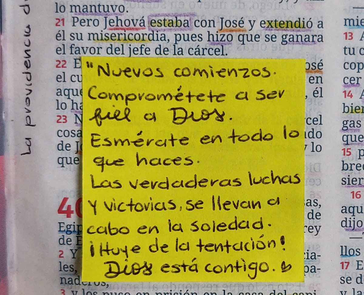 ha187773's tweet photo. Génesis 39. Ten FE. Confía en la providencia de Dios. Si eres fiel, ya sea en el palacio o en la cárcel, el Señor está contigo ❤️‍🩹🙌🏼
#rpsp
#Notitas https://t.co/UwMzhyXOcT
