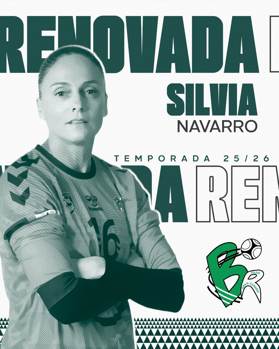 ¡RENOVADA! ​🤝🏼 #UnaDeLasNuestras

Nuestro muro, Silvia Navarro 🇪🇸 seguirá bajo palos del Rocasa Gran Canaria para la temporada 2025/2026, ¡nuestra inspiración, dedicación, sacrificio y pasión! ¡A por un año lleno de suerte!🤾🏻‍♀️

¡Vamos Silvia, a por todas! 🙌🏻