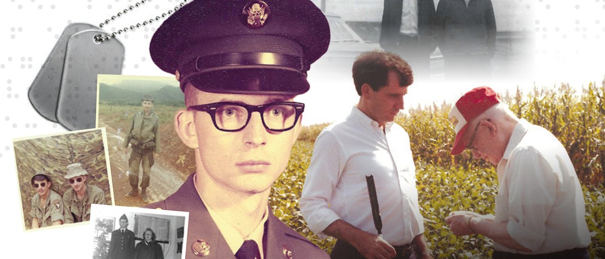 Heroism extends beyond the battlefield. From a childhood in small-town Iowa to a successful career in Washington D.C., Vietnam veteran Doug Slotten (BBA69) truly lived a life to remember. #MemorialDay 

🇺🇸 spr.ly/6019Nxk0v