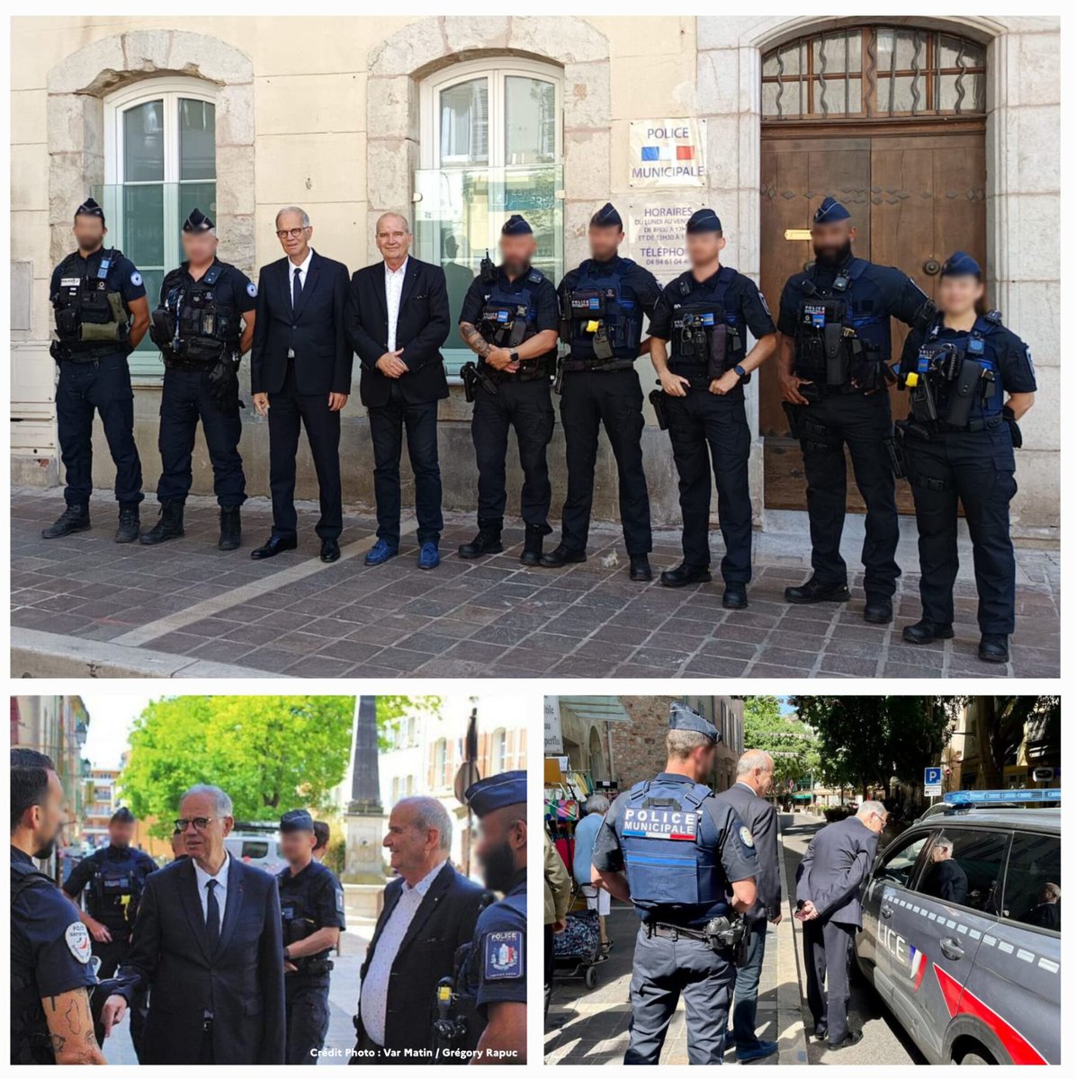 #SécuritéduQuotidien | Le préfet du #Var, Philippe Mahé, s'est rendu à la mairie de  La Valette-du-Var pour faire le point sur la sécurité dans la commune avec le premier magistrat de la ville, Thierry Albertini.
✅ A cette occasion, le préfet a présenté 2️⃣ dispositifs qui