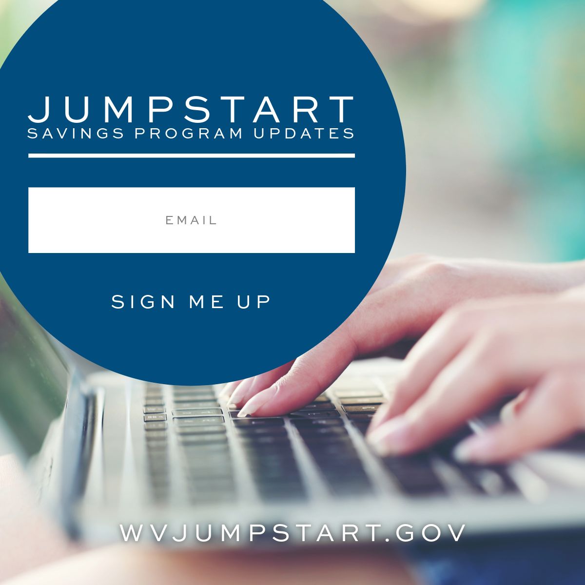 WVJumpstart's tweet image. Not quite ready to open your Jumpstart Savings account? Stay up to date on the latest program news and information for future reference. Sign up for our monthly newsletter: wvjumpstart.gov

#WVJumpstart #BuildingASkilledWorkforce