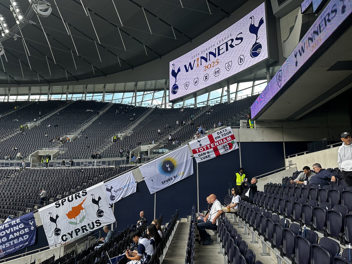 SpursCyprusFlag's tweet photo. Champions of Europe we know what we are!!! 🏆🤍💙🇨🇾

Thanks for all the support and quality photos this season yet again! Have a lovely summer and see you all again next season!

#COYS #THFC https://t.co/RcyT1yQuay