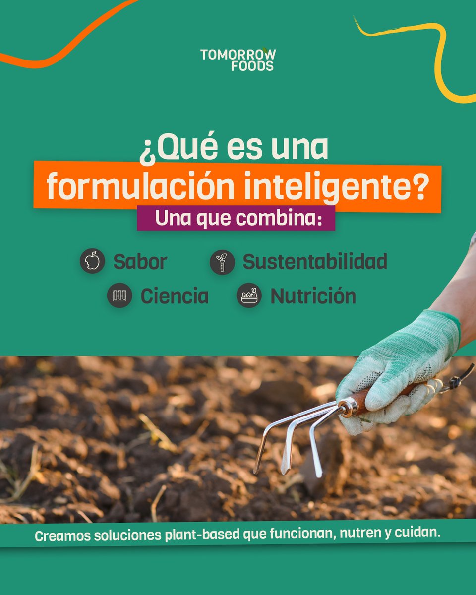 En Tomorrow Foods creemos que la innovación real sucede cuando cada parte del proceso está pensada con propósito. Por eso desarrollamos soluciones plant-based que funcionan, nutren y cuidan.

Conocé más: tomorrowfoods.com.ar