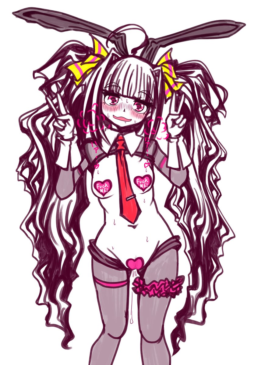 姉に誘われた双子の妹ちゃん逆バニーwip
#フィリアちゃそ
#オリキャラは性癖の見本市 