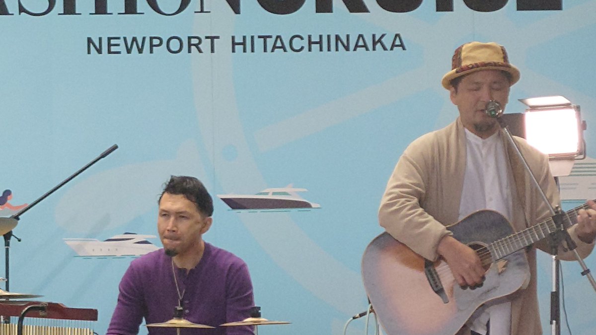 2025・5月25日
ひたちなかファッションクルーズ
【FASHION CRUISE SOUND FOREST】
au usual①
#スマホ撮影 
#ファッションクルーズ
#live