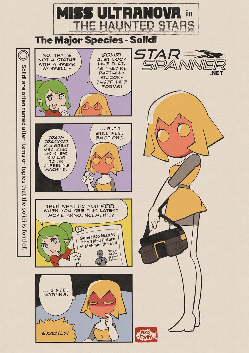 Miss Ultranova interviews silicon
<a href="/starspanner_rpg/">Starspanner</a>