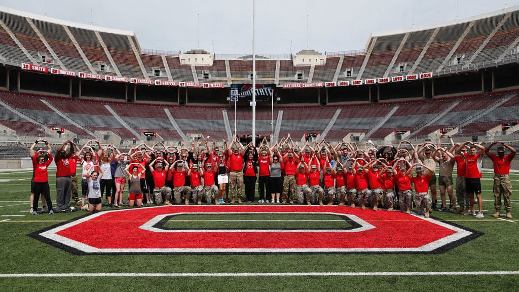 Today, we pause to remember and honor the brave Buckeyes who made the ultimate sacrifice for our freedom. Their courage, dedication, and selflessness will never be forgotten.

Let us take a moment to reflect on their service and express our gratitude.