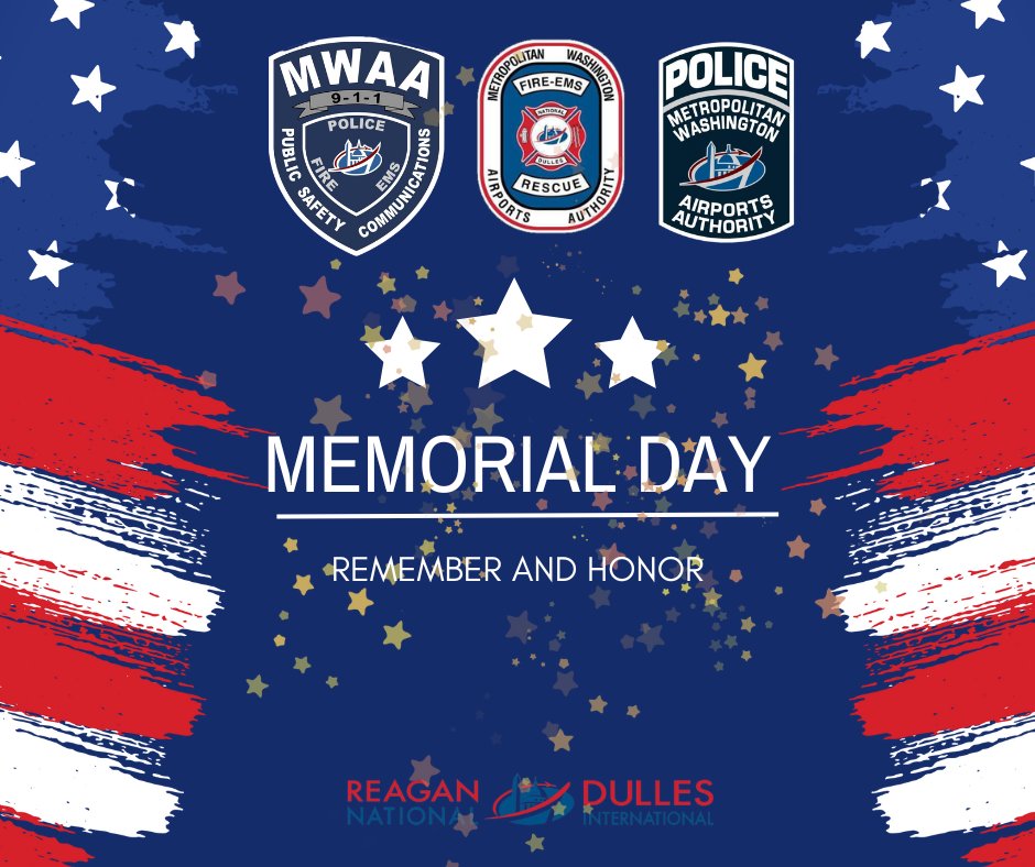 MWAAFireRescue's tweet image. We honor those who gave all — including the first responders who serve with courage every day.
Your sacrifice will never be forgotten.
#MemorialDay #FirstResponders #HonorAndRemember
@MWAAHQ @mwaapd