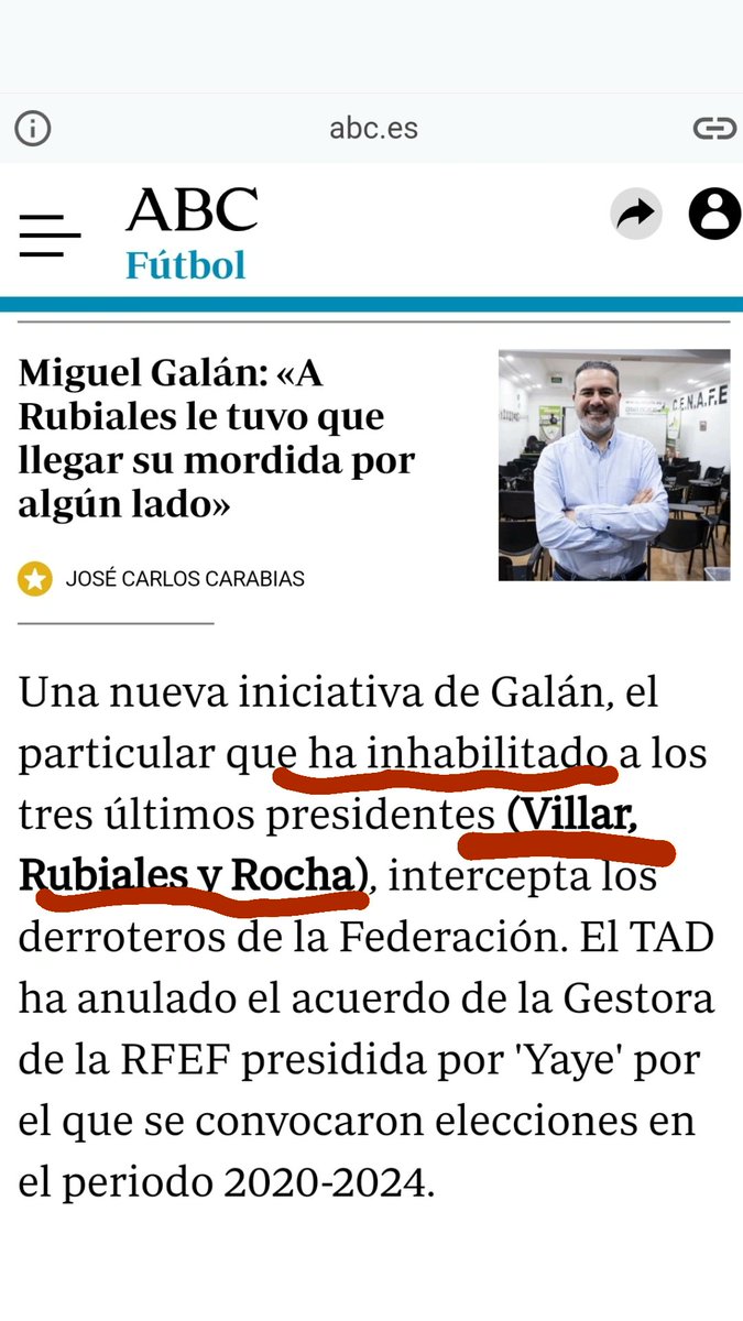 MiguelGalanCNFE's tweet photo. Soteras @FCF_CAT y su equipo han ganado una batalla jurídica, pero no la guerra. Podría contarles múltiples batallas legales en las que he sido testigo y que me ganaron figuras como Ángel María Villar, Rubiales o Pedro Rocha, pero al final, la guerra la gané yo: los tres fueron destituidos e inhabilitados por mí.

Con esto quiero decir que hay una causa penal muy grave que ha sido trasladada al Juzgado de Barcelona, involucrando delitos extremadamente serios que suman muchos años de prisión, entre ellos falsificación de documentos, administración desleal, corrupción electoral y prevaricación administrativa.

Juanjo Isern @JuanjoIsernAran pudo perder una batalla judicial, la cual será recurrida ante el Tribunal Supremo, pero cuidado con la guerra. Es posible que aquellos que hoy celebran con risas, mañana lloren con lágrimas por penas de prisión.

Un consejo sentaros a negociar una salida digna. Mirar lo que les pasó a Villar, Rubiales y Rocha.