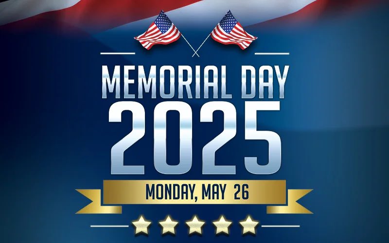 Happy Memorial Day!