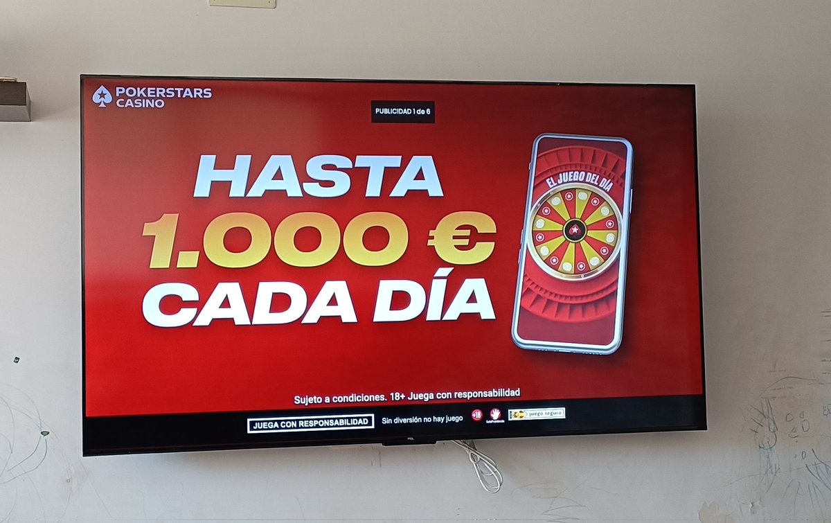 AsuncionN's tweet photo. Estar viendo Heidi en @atresplayer  y que salgan anuncios de Poker stars Casino no me parece nada apropiado. Además de que creo que es ilegal. Son las 15.50h de la tarde... https://t.co/DYYHeLXN88