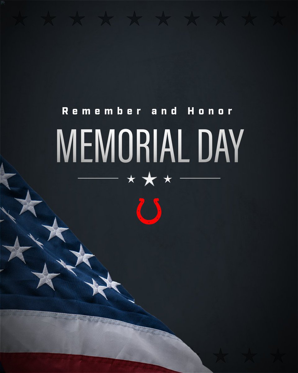 Wishing everyone a great Memorial Day as we remember those who gave the ultimate sacrifice.