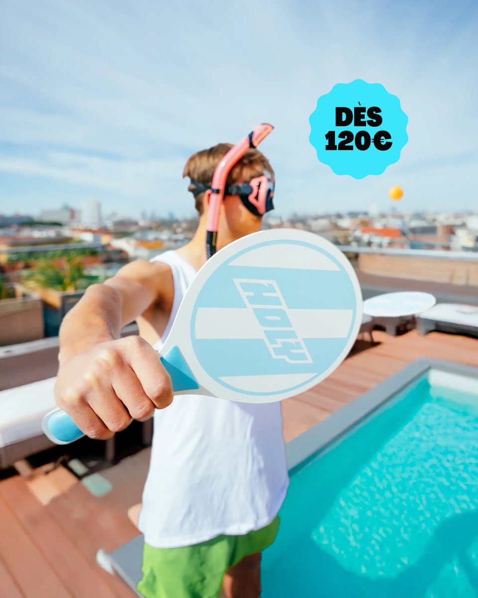 🌴 PAR ICI LES GOODIES 🌴

Hey la Squad, demain à 16h, c’est le grand plongeon : HOLY Hydration® débarque et ces supers goodies sont aussi de la partie :

💧 Dès 40€: le Giga Gallon
💧 Dès 80€: la serviette 
💧 Dès 120€: le set de raquettes de beach tennis

⚠️ Goodies limités