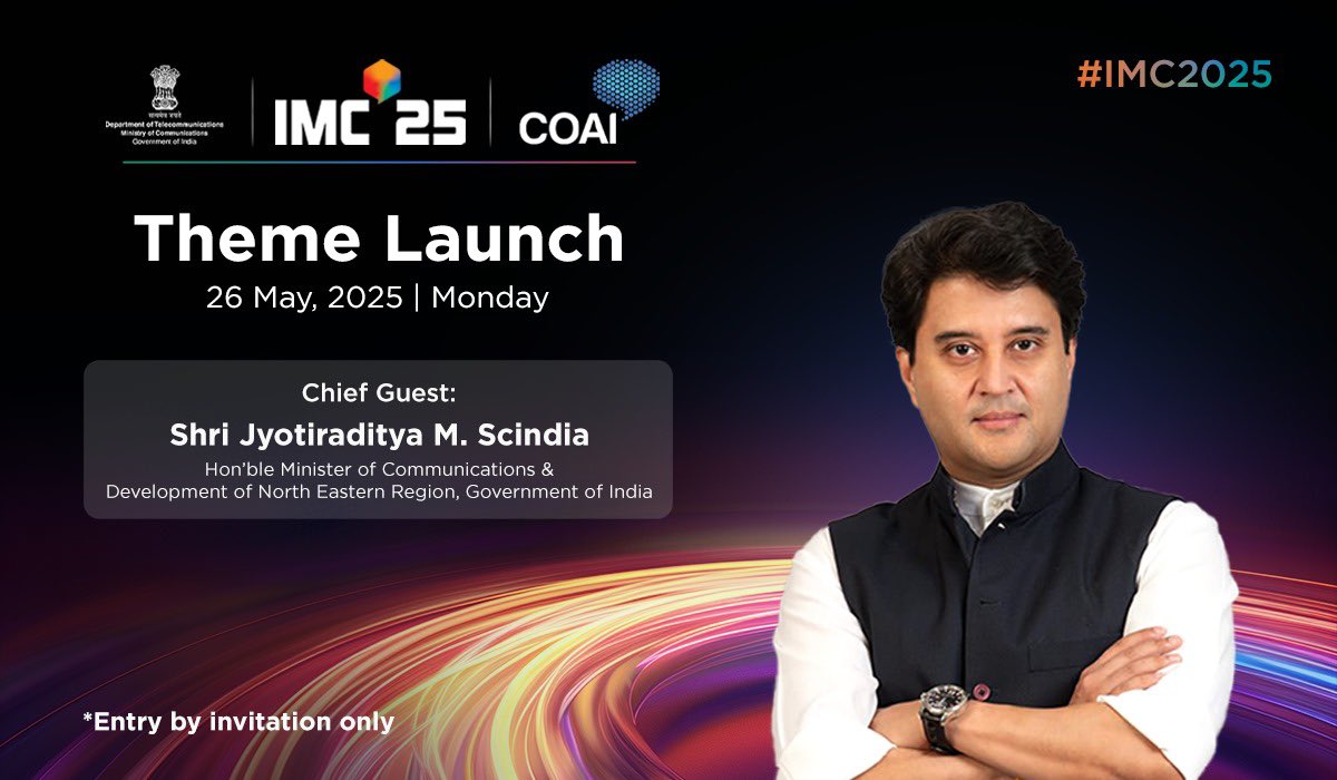 Breakthroughs aren’t enough. At IMC 2025, we focus on how they transform people, industries, and nations. #InnovateToTransform <a href="/exploreIMC/">India Mobile Congress</a>